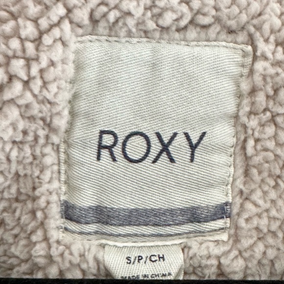 Roxy Women's Tornado Green Dusty Olive Windbreaker Utility Jacket - Picture 3 of 13
